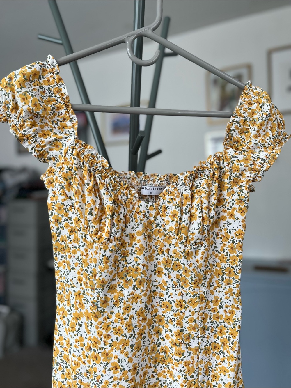 Fortunate One Johannesburg Floral Ruffled Sundress